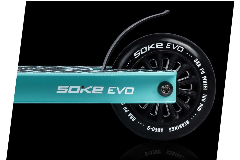 SOKE EVO Stunt Scooter Pro Trick Scooter for Kids and Adults, light blue (1)