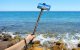 Metal selfie stick 2 m PULUZ for Insta360 One RS/X2/X3 (black)