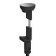 Selfie stick Wozinsky WRZP1 with automatically extendable legs, tripod function, 1.7m - black