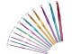 12-Piece Crochet Hook Set with Case, Aluminum Hooks 2mm - 8mm