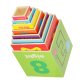 Wooden Educational Stacking Tower and Shape Sorter Toy for Counting 71 cm XXL