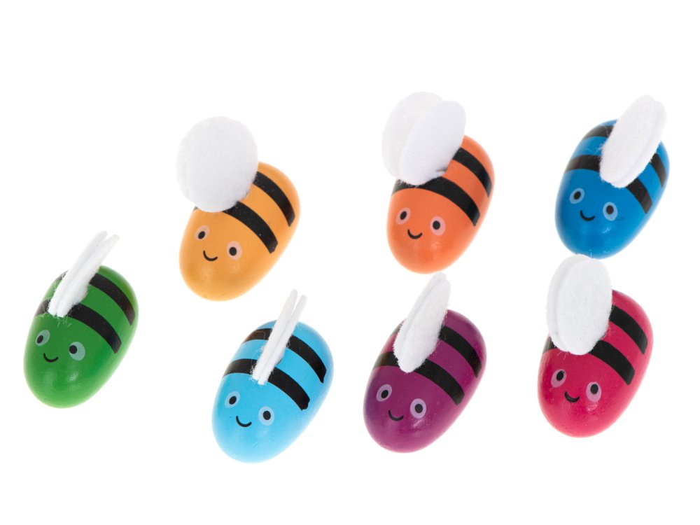 Educational children's game with honeycombs, bees (0)