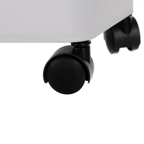 Ruhhy 4-Tier Slim Storage Cart on Wheels for Kitchen & Bathroom 24291, White (3)