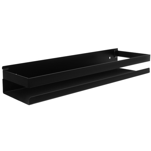 Bathroom or Kitchen Stainless Steel Shelf, Black (0)