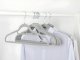 Non-Slip Velvet Clothes Hangers, 20 Pack, Grey