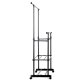 Massido 686200 standing clothes rack, black