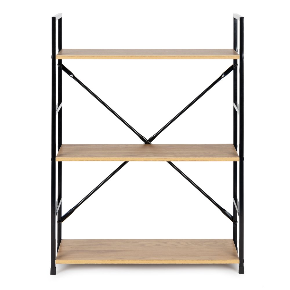 Industrial 3-Tier Shelving Unit with Metal Frame ModernHome (0)