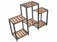 Wooden 4-Level Flower Stand