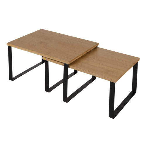 Set of 2 Pcs Bamboo Kitchen Shelf Ruhhy 25661 (1)