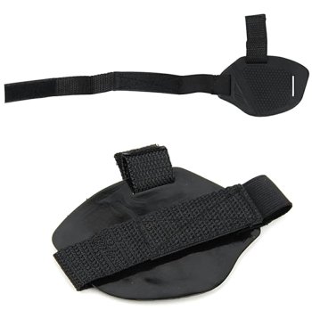 Shoe overlay protector