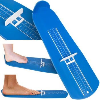 Foot Measuring Device for Kids and Adults, 9-31 cm Shoe Sizer