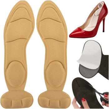 Cushioning Insoles for High Heels Ruhhy 26472, Beige