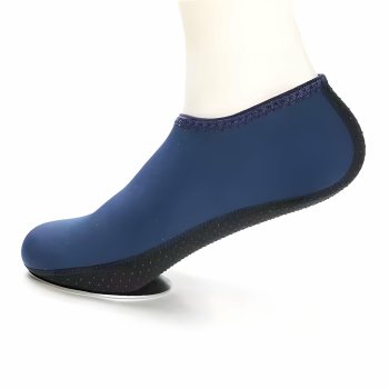 Neoprene Water Shoes Aqua Socks 40-42, Navy Blue