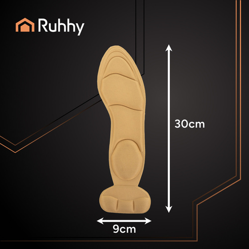 Cushioning Insoles for High Heels Ruhhy 26472, Beige (1)