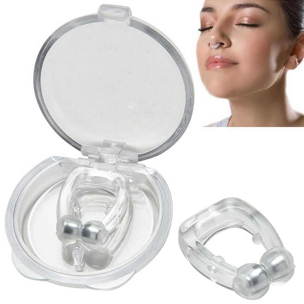 Magnetic Nasal Clip Against Snoring