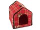 XL Dog and Cat House with Removable Cushion