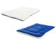Fabric dog bed mat 50×35×2 cm blue