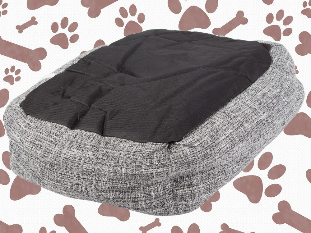 Soft and comfortable dog bed with pillow, XL size (2)