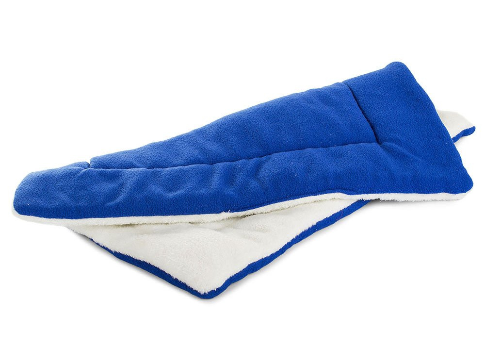 Fabric dog bed mat 50×35×2 cm blue (2)