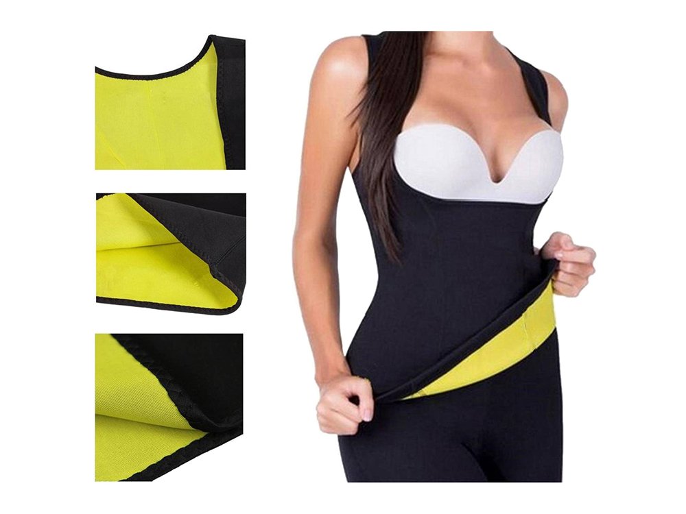 Women's Slimming Fitness Neoprene T-Shirt Corset for Weight Loss, Size M (1)