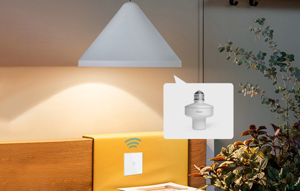 Sonoff T2EU3C-RF Smart Wireless Wall Switch 433MHz, 3-Channel, White (3)