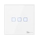 Sonoff T2EU3C-RF Smart Wireless Wall Switch 433MHz, 3-Channel, White