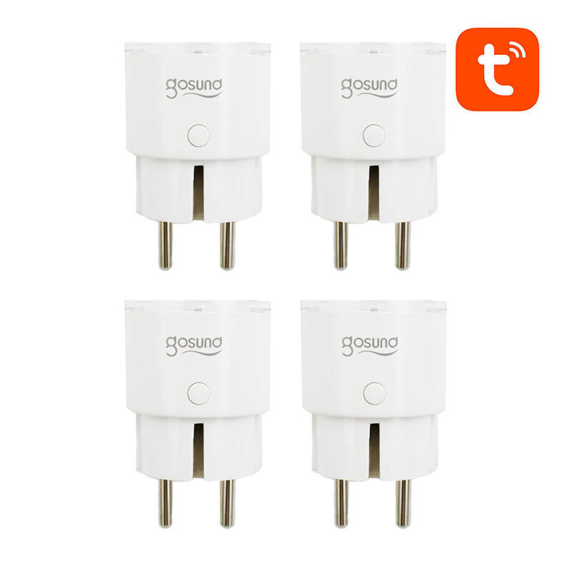 Smart plug WiFi Gosund SP111 3680W 16A, Tuya 4-pack (2)
