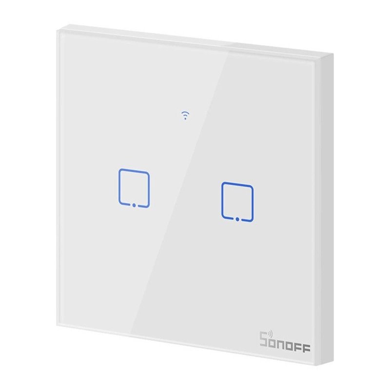Smart Switch WiFi Sonoff T0 EU TX 2-Channel (0)
