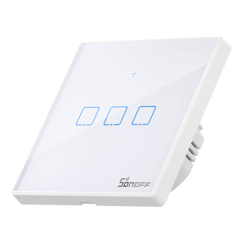3-Channel Smart Switch Sonoff T2 EU TX WiFi RF (0)