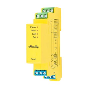 5-Channel Smart Lighting Controller Shelly Pro RGBWW PM WiFi LAN
