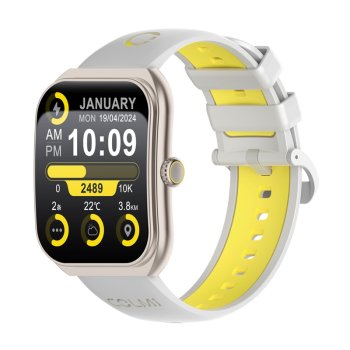 Smartwatch Colmi P86 1.93-inch AMOLED Bluetooth Gold