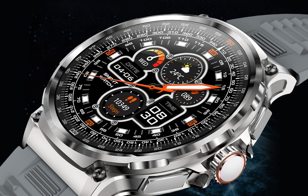 Smartwatch Colmi V69 Silver 1.85-inch Display (3)