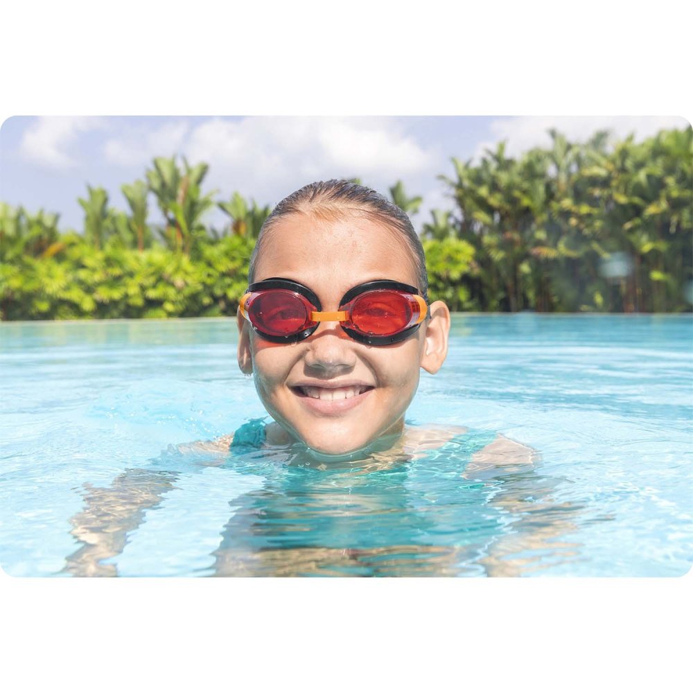 Children's Red Swimming Goggles Bestway 21005 (2)
