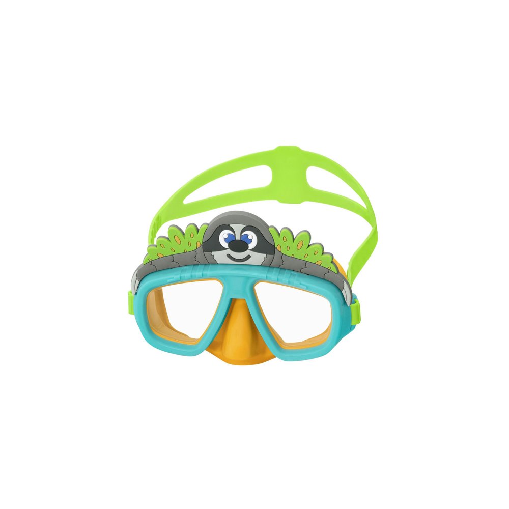 Kids snorkel set with mask and snorkel, Bestway 24059, turquoise (1)