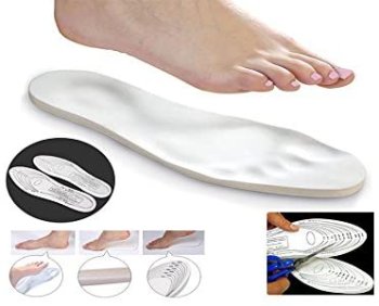 Orthopedic Anatomical Memory Foam Fusion Feet Foot Insoles, Universal