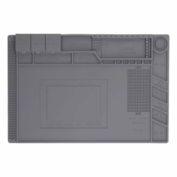 Silicone Repair Mat for Electronics 30x45cm, grey