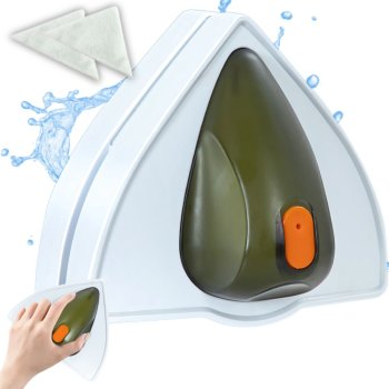 Double-Sided Magnetic Window Cleaner for Single-Glazed Windows 3-8mm, White