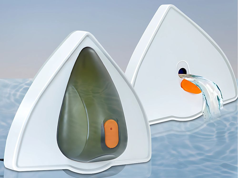 Double-Sided Magnetic Window Cleaner for Single-Glazed Windows 3-8mm, White (1)