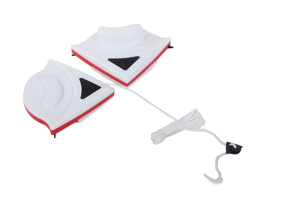 Double-sided Window Glass Cleaner Wiper Glass Washing Cleaning Magnetic Brush (8)