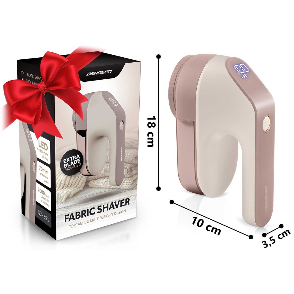 Berdsen BD-391 Electric Fabric Shaver - Lint Remover for Clothes (2)