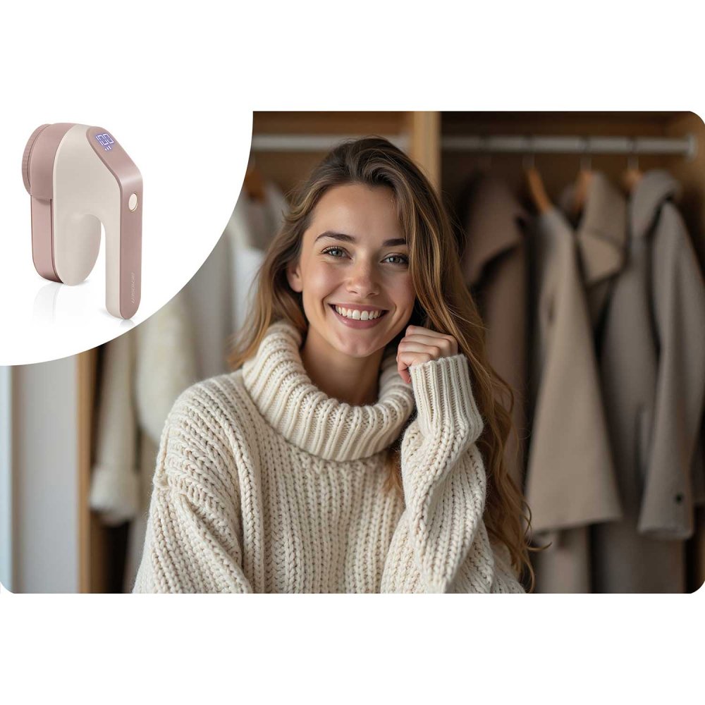 Berdsen BD-391 Electric Fabric Shaver - Lint Remover for Clothes (3)