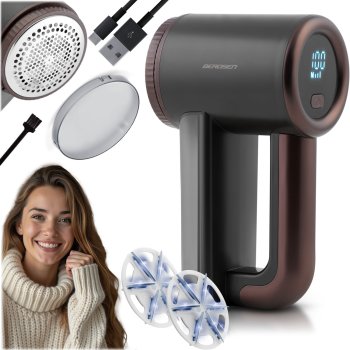 Berdsen BD-390 Fabric Shaver - Electric Lint Remover for Clothes
