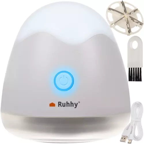 Ruhhy 19162 Rechargeable Fabric Shaver with LED Light