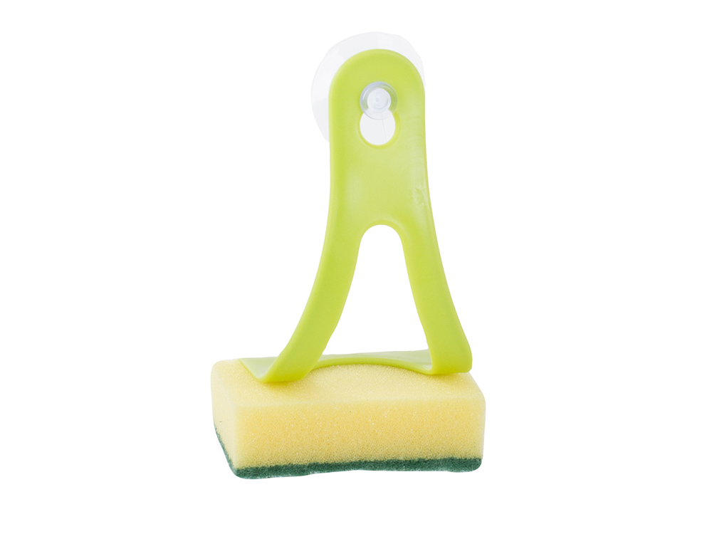 Kitchen Dish Sponge Holder Hanging Organizer (2)