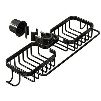 Aluminum Kitchen Sink Caddy Faucet Shelf Organizer