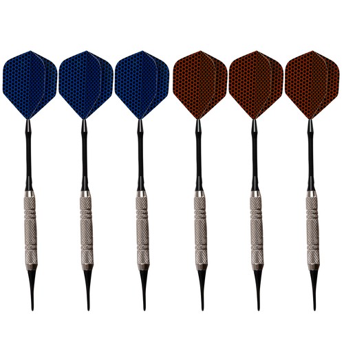 Trizand Soft Tip Darts Set, 12 Darts with 200 Replacement Tips 21658 (5)