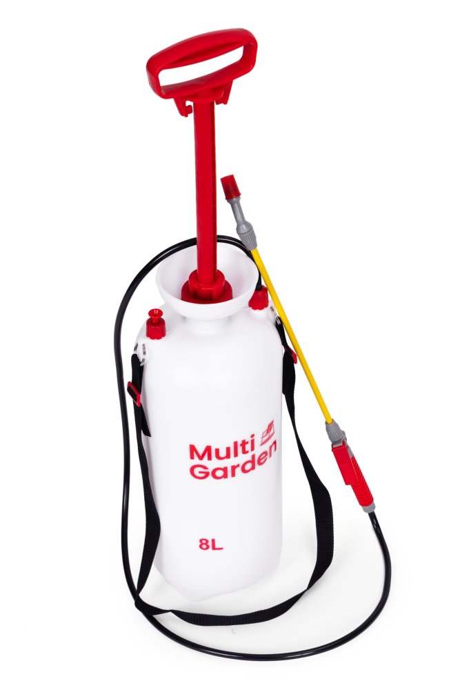 MultiGarden 8L Garden Pressure Sprayer with Long Lance and Piston Pump, 2.5 bar (2)