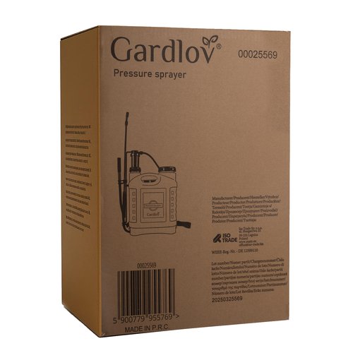 Gardlov 16L Backpack Pressure Sprayer 25569 (0)