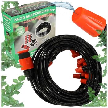 Garden Misting Cooling System and Sprinkler 20m