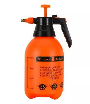 2L Handheld Pressure Sprayer, Orange